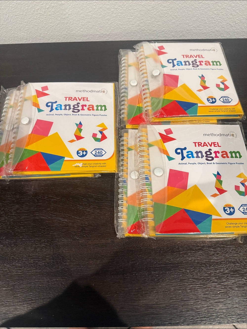NWT set of 6 magnetic travel tangram books.